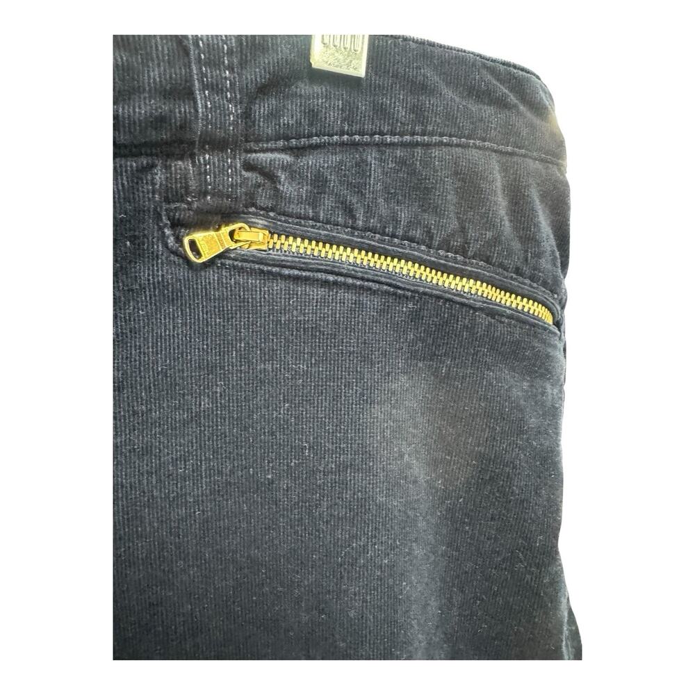 LRL Lauren Active Pants Ralph Lauren Dark Navy Blue Corduroy Stretch 14 Casual - Picture 4 of 7
